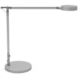 Skrivbordslampa LED Gideon, dimbar, silver