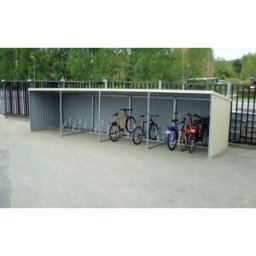 Cykelskjul Verena, med 30 platser, längd 12100 mm