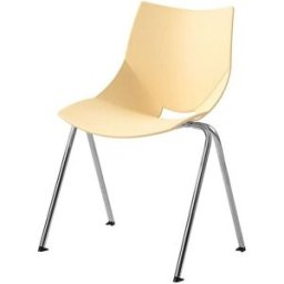 Lunchstol Jonas, krom/beige