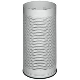 Paraplyställ med perforerad plåt, H 610 mm, ljusgrå