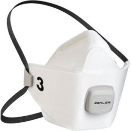 Halvmask Zekler 1503V FFP3, stl. M/L, 3 st/fp