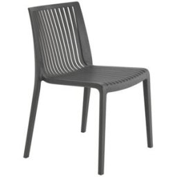 Caféstol Birk, antracit, 4 st/fp