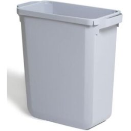 Källsorteringskärl DURABIN, 60 L, grå