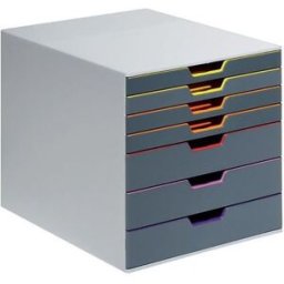 Blankettbox VARICOLOR, 7 lådor