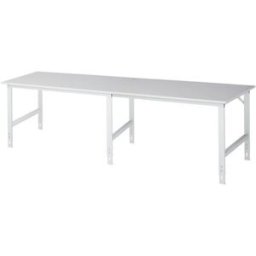 Arbetsbord Rickard, stativ 60 x 30 mm, melaminbelagd skiva, BxD 3000 x