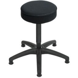 Arbetspall Isak, med glidfötter, sits, konstläder