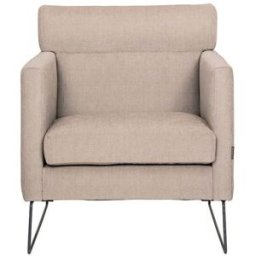 Fåtölj Salo, beige tyg