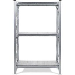 Lagerhylla Maxi, grund, BxDxH 1286x1200x2000, galvade hyllplan