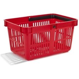 Kundkorg Bolmen, 27 liter, röd