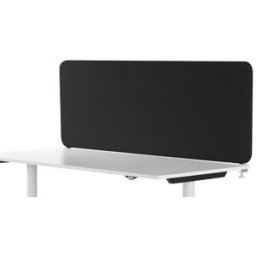 Bordsskärm Softline Event, B 1800 mm, svart