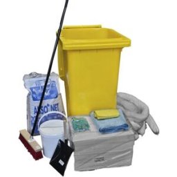 Spillkit Tomas, i plasttunna, gul, utförande universal