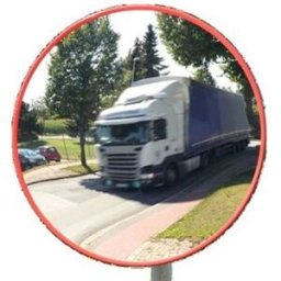 Trafikspegel, utomhusbruk, Ø 800 mm