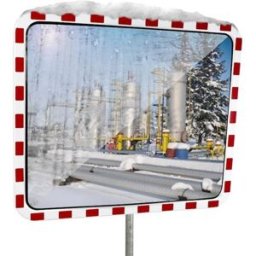 Vägspegel, frostfri, utomhusbruk, 400x600 mm