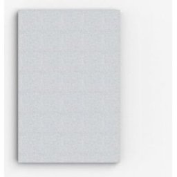 Ljudabsorbent Edge, 1000x500 mm, ljusgrå