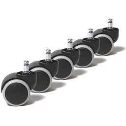 Hjul till kontorsstol Vito, Uno, Ted, 5-pack