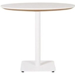 Pelarbord Trend, Ø 900 mm, vit fyrkantsfot