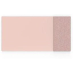 Whiteboard glas Mood Textile, BxH 2000x1000 mm, rosa