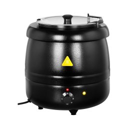 Elektrisk soppkittel - 10 L - 400 W - Svart