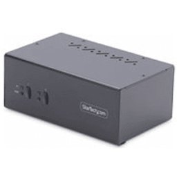 StarTech.com 2-Port Dual-Monitor DisplayPort KVM Switch, 4K