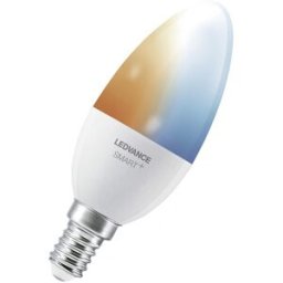 Ledvance LED-lampa, kron, Smart+ BT, dimbar, E14, 4,9 W
