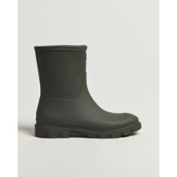 Hunter Boots Downpour Short Boot Dark Olive