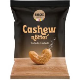 SNACKS Nötter Cashew rost/salt 275g