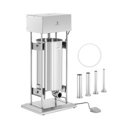 Korvstoppare - 25 L - Elektrisk - Inkl. 4 påfyllningsrör - Royal Catering