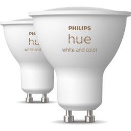 Philips LED-lampa HUE, WCA, GU10, 4,2W, 2-pack