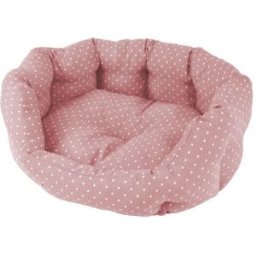 Peteasy Hundbädd Prickig Rosa 65cm