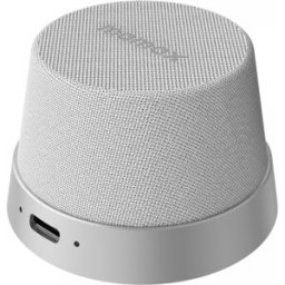 Momax 1-Vibe Go Magnetisk Trådlös Högtalare - Silver