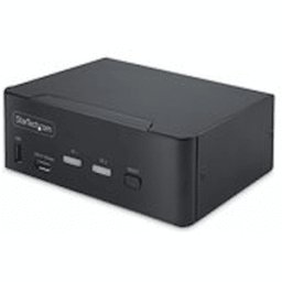 StarTech.com 2-Port Dual-Monitor DisplayPort KVM Switch, 8K 60Hz