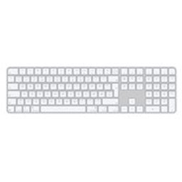 Magic Keyboard with Touch ID and Num Keypad - Norwegian - White