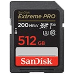 SanDisk Extreme PRO - Flash-minneskort - 512 GB - Video Class