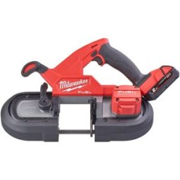 Milwaukee Bandsåg, M18 FBS85-202C, 2x2 Ah batterier & laddare