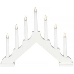 Konstsmide Elljusstake, 7 Ljus, vit, LED