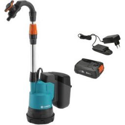 Gardena Pump för regnvattentunna 2000/2 18V P4A, komplett med batteri & laddare