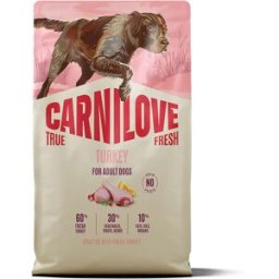 Carnilove True Fresh Dog Adult Turkey Torrfoder Till Hund 4 kg