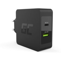 GreenCell USB-C laddare 45W för laptops inkl USB-C kabel 2m