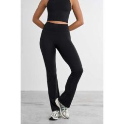 FAMME Signature Flared Leggings V2 Black XL