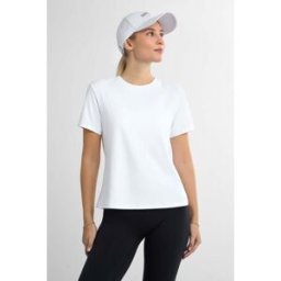 FAMME Relaxed Gym T-Shirt White L