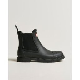 Hunter Boots Commando Chelsea Boot Black