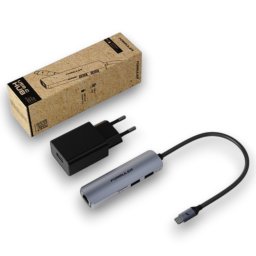 Formuler USB-C Hub för Z Mini – 5-i-1 adapter med snabbladdare