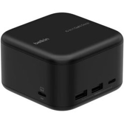 Belkin USB-C 6-in-1 Core GAN Dock dockningsstation PD 96W, HDMI i 4K, LAN, USB-C, 2xUSB 5 Gbit/s