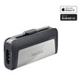 SanDisk Ultra Dual - USB flash-enhet - 64 GB - USB 3.1 / USB-C