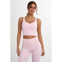 FAMME Softy Crop Top Rosa L