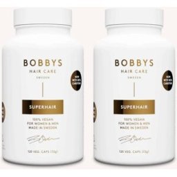 Bobbys Superhair 2 Pack (4 Månaders Förbrukning)