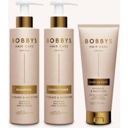 Bobbys Hydrate & Moisture Schampo Och Balsam 250 Ml + Hårinpackning