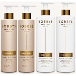 Bobbys Hydrate Schampo & Balsam 250 Ml + Body Wash & Body Lotion