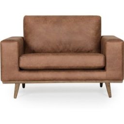 SoffaDirekt Stockholm Leather Fåtölj Cognac