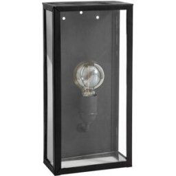 Nordal Eos Vägglampa Ute Svart
